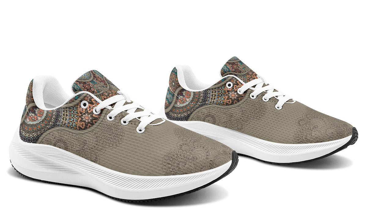 Ornate Flower Grey