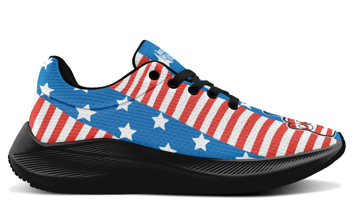 Peace Sign USA Flag