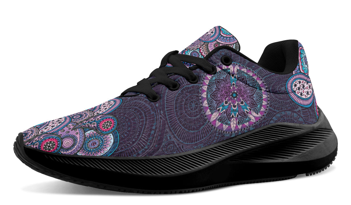 Purple Peace And Mandala