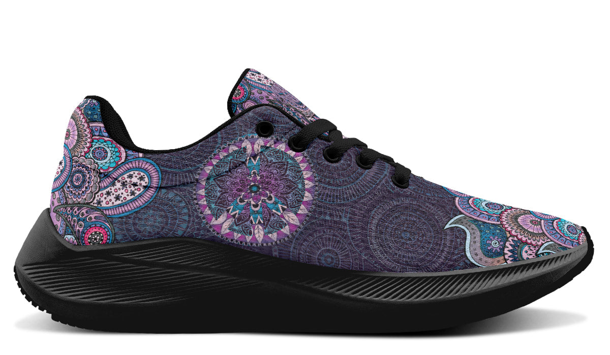 Purple Peace And Mandala