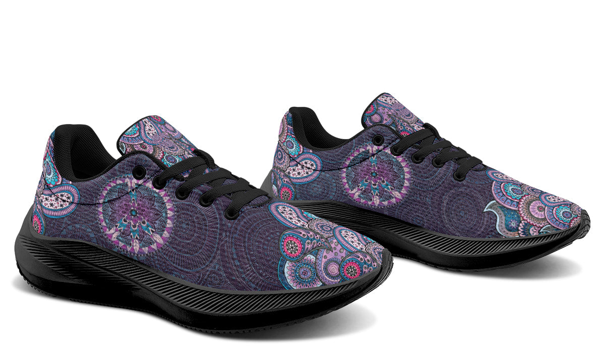 Purple Peace And Mandala