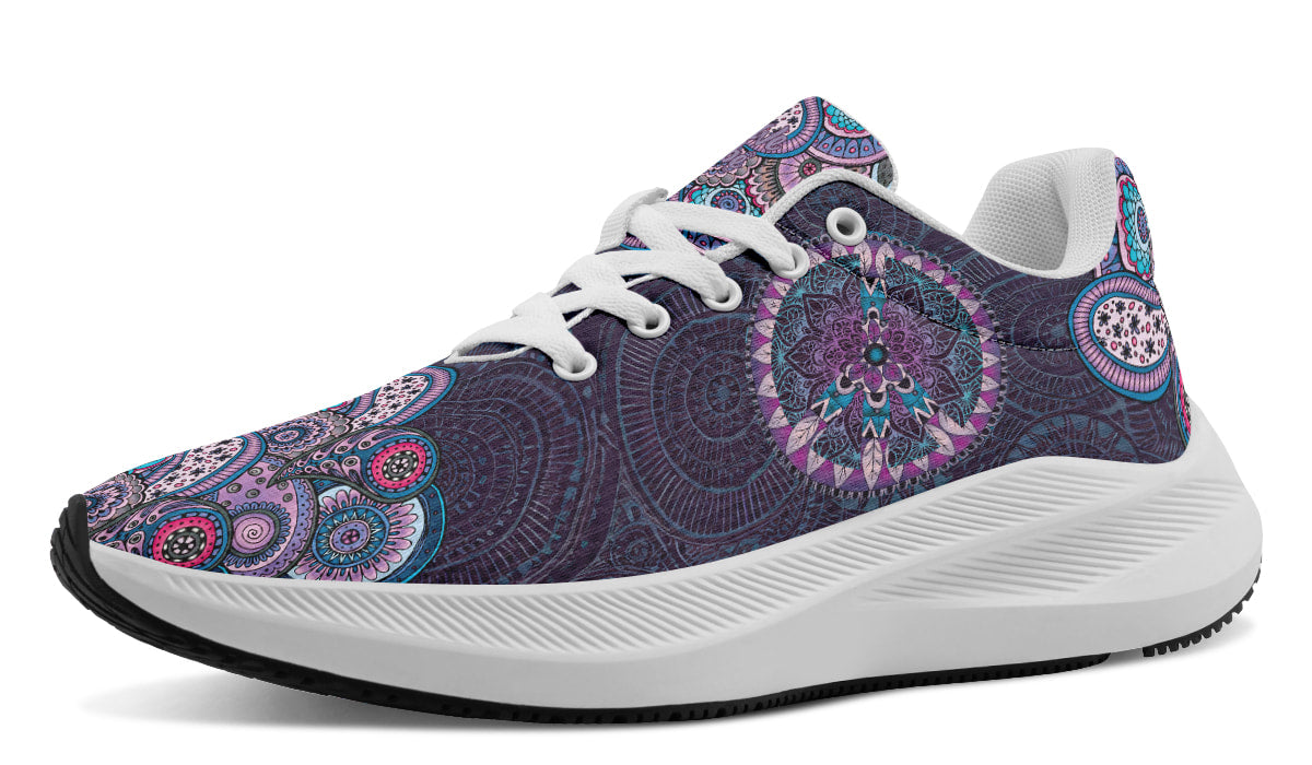Purple Peace And Mandala