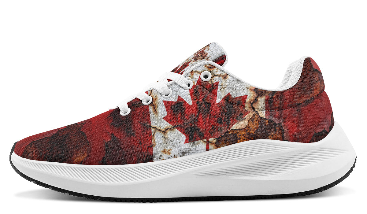 Rusty Canadian Flag