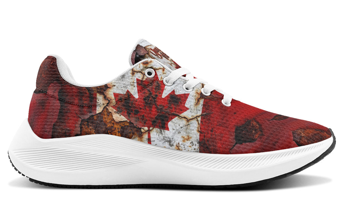 Rusty Canadian Flag