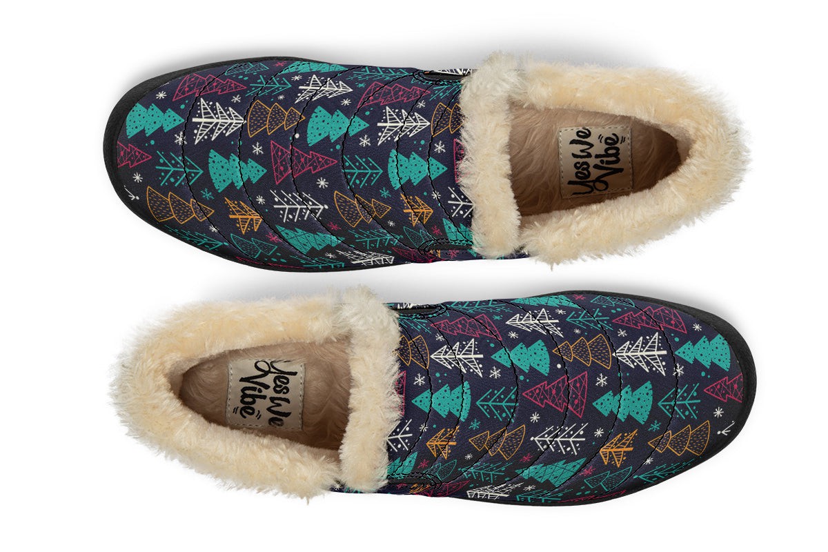 Christmas Forest Silhouette