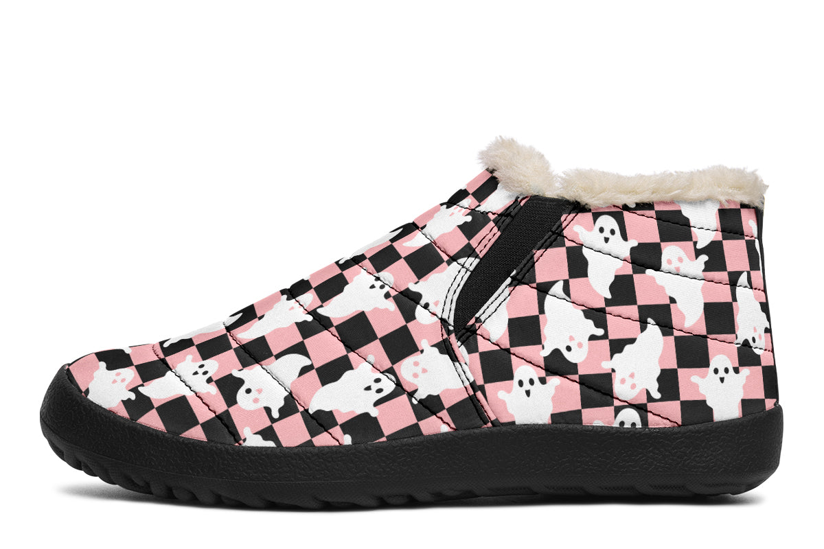 Cute Ghost Checkered