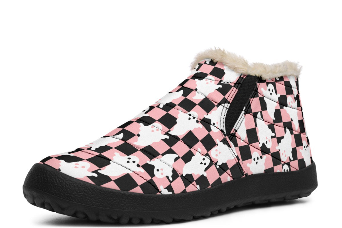 Cute Ghost Checkered