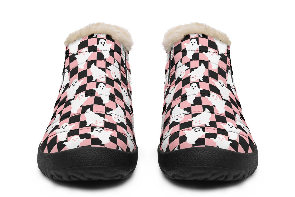 Cute Ghost Checkered