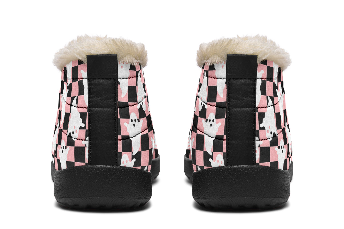 Cute Ghost Checkered