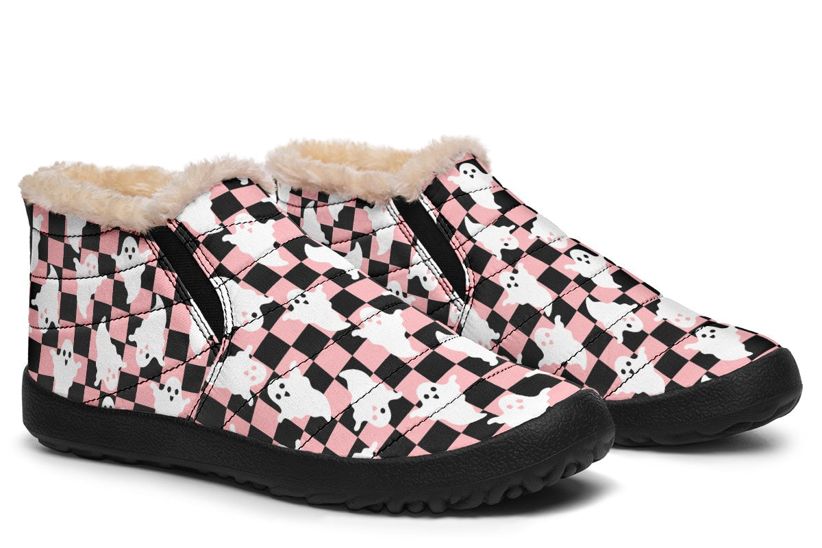 Cute Ghost Checkered