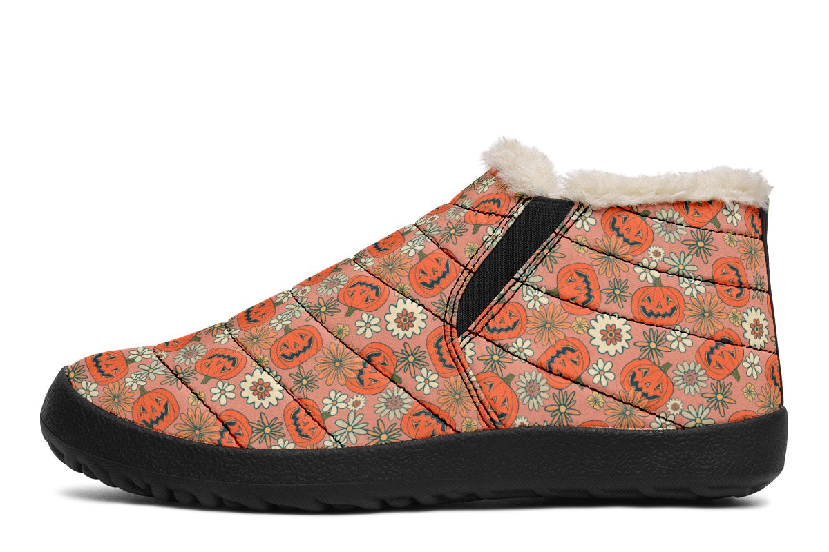 Floral Jack O Lantern