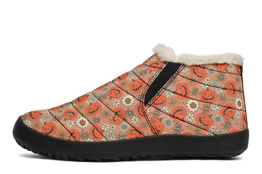 Floral Jack O Lantern