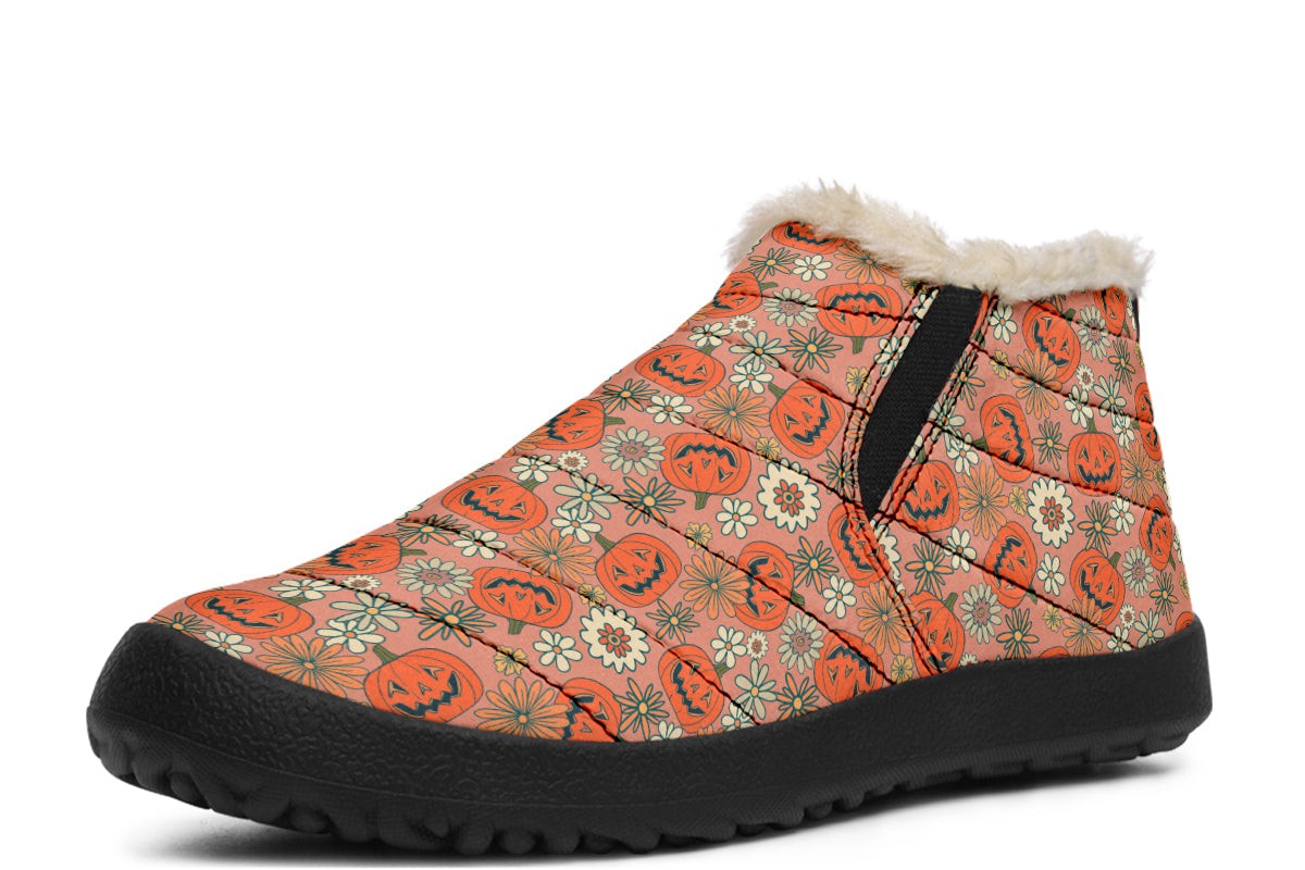 Floral Jack O Lantern