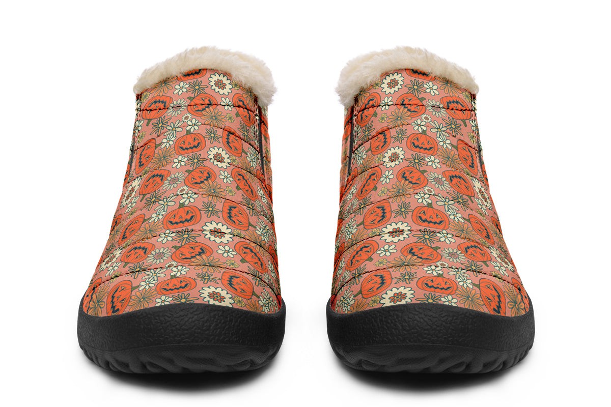 Floral Jack O Lantern