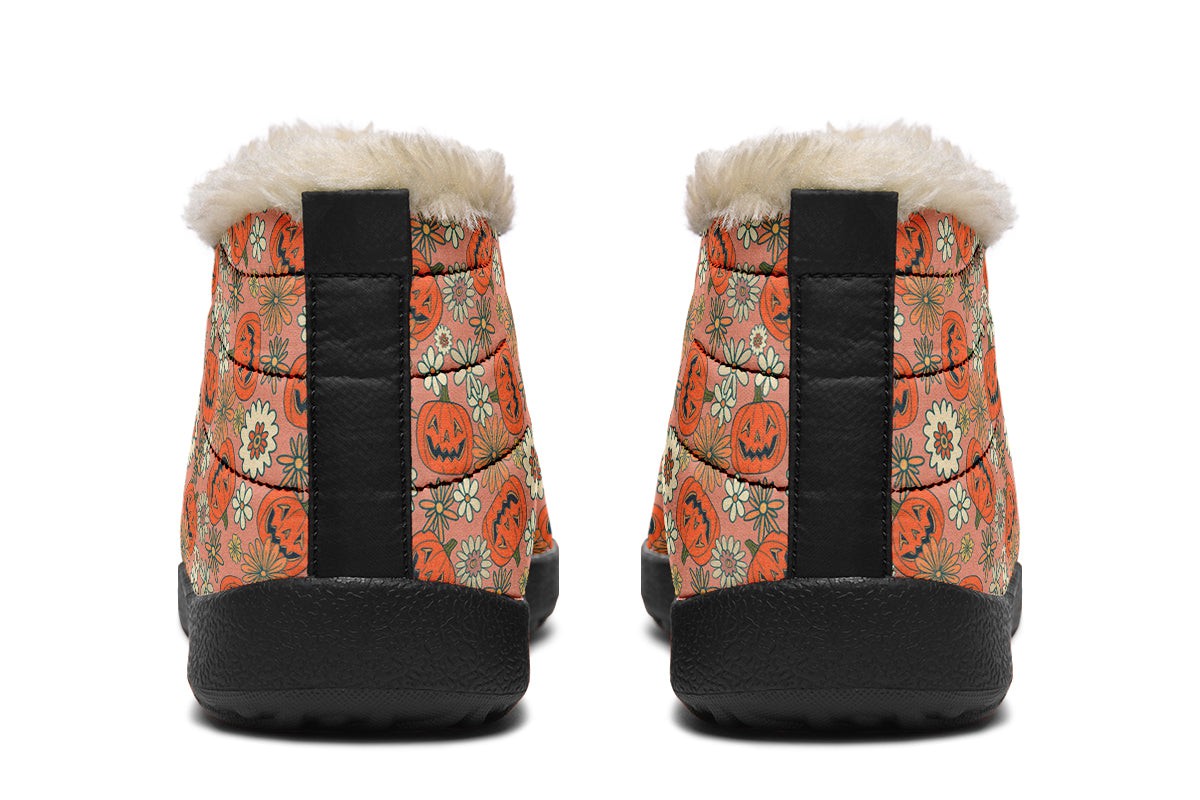 Floral Jack O Lantern