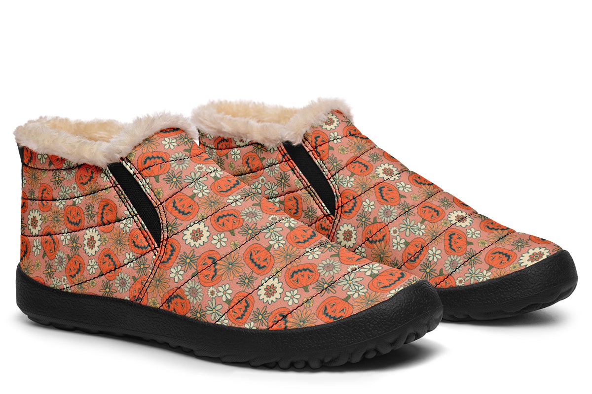 Floral Jack O Lantern