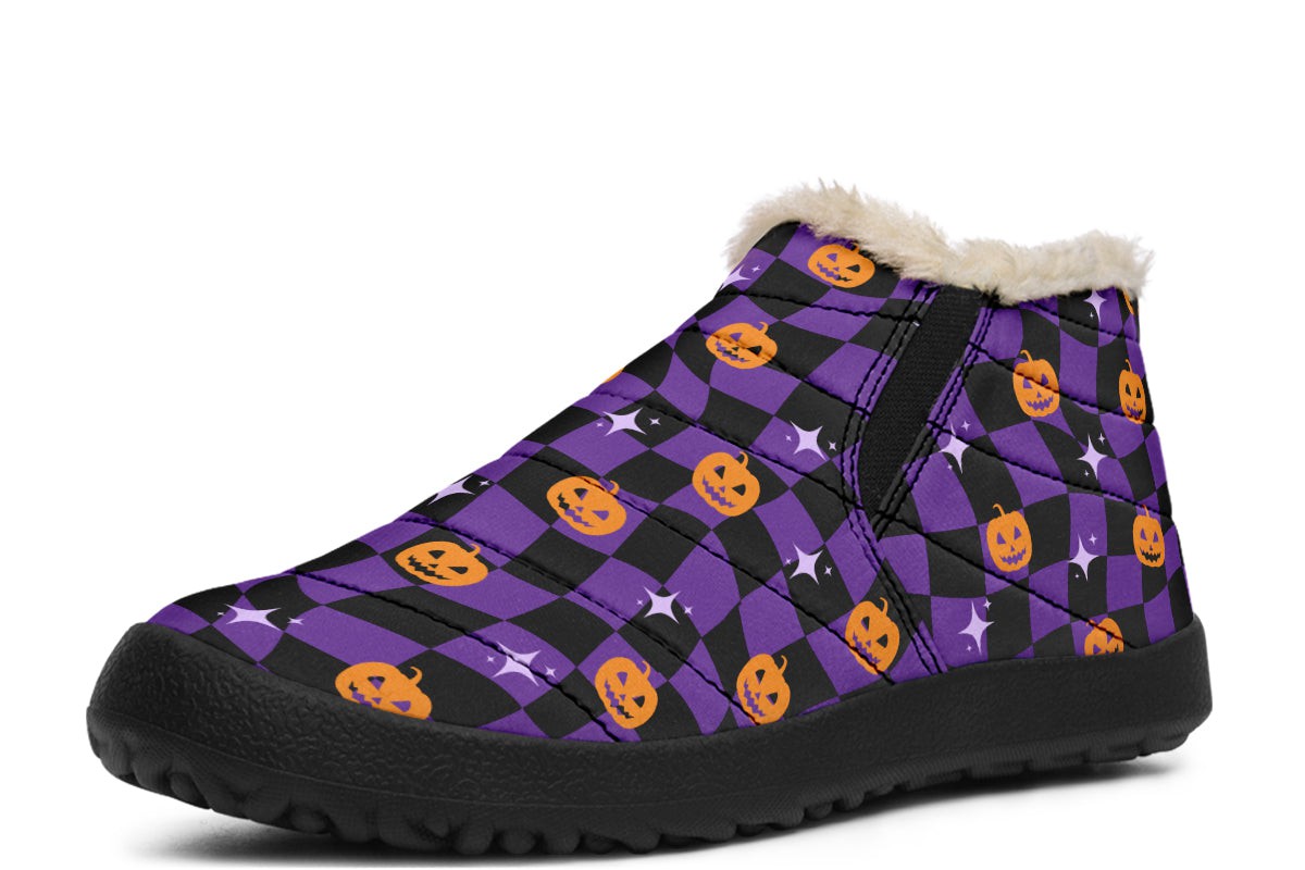 Halloween Distorted Checkered