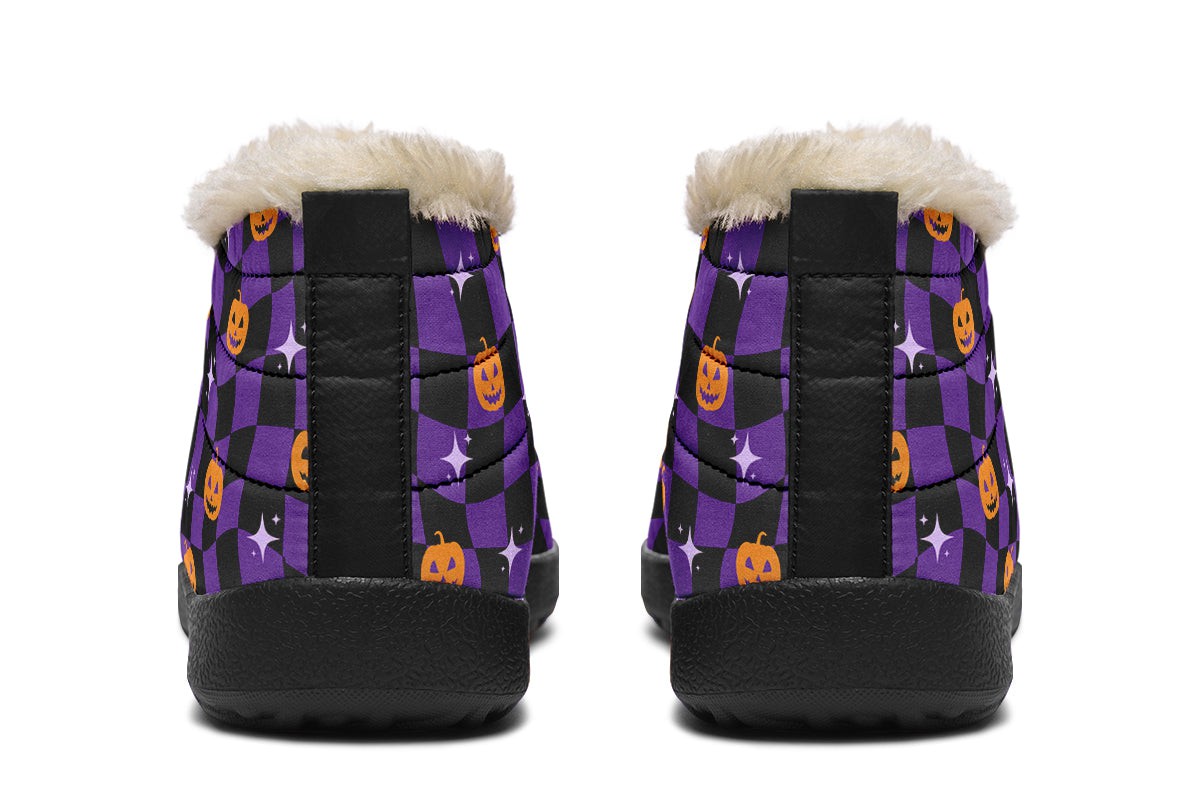 Halloween Distorted Checkered