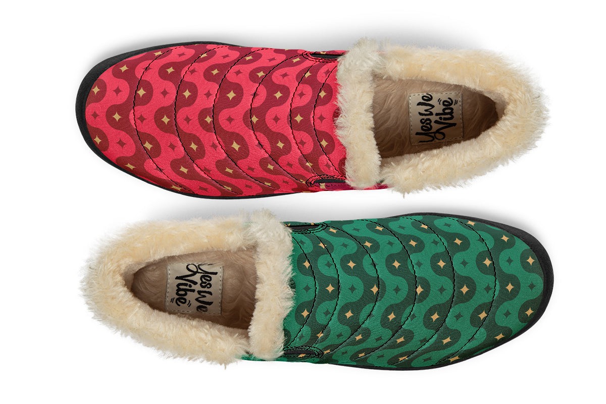 Red And Green Wave Star