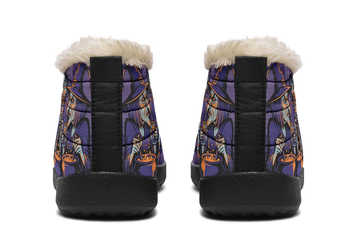 Three Witches Brewing Potions