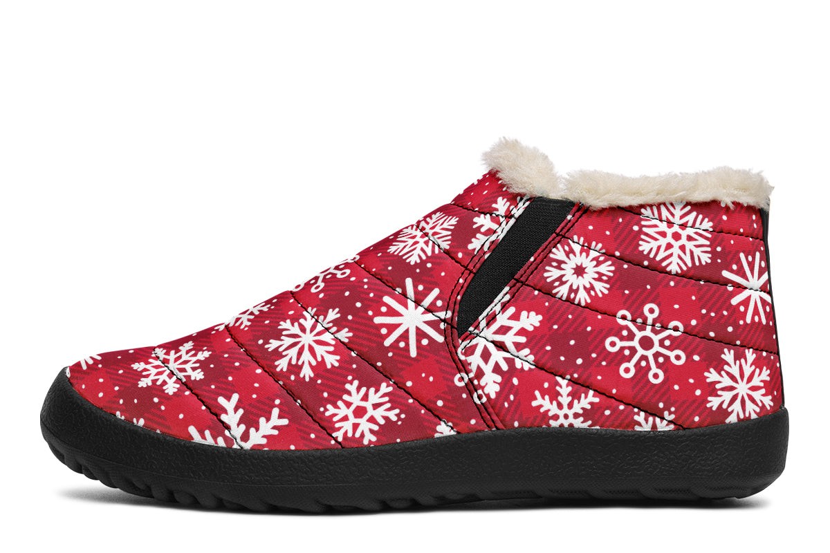 White Winter Snowflakes