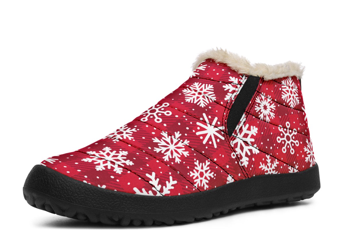 White Winter Snowflakes