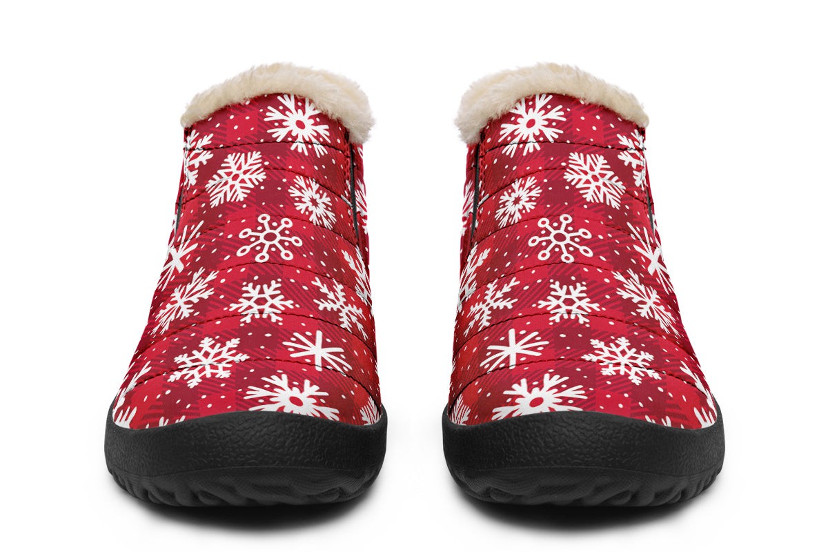 White Winter Snowflakes