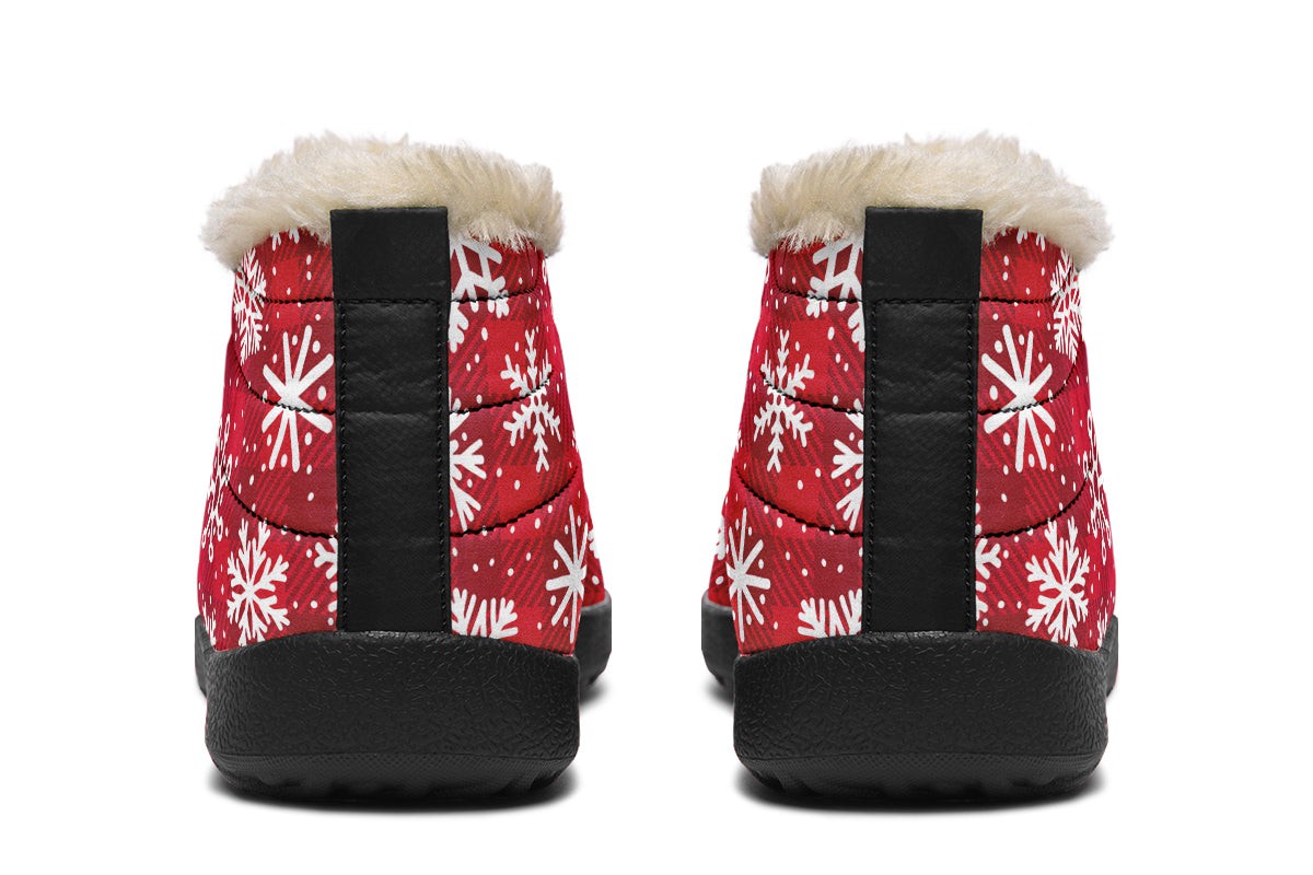 White Winter Snowflakes