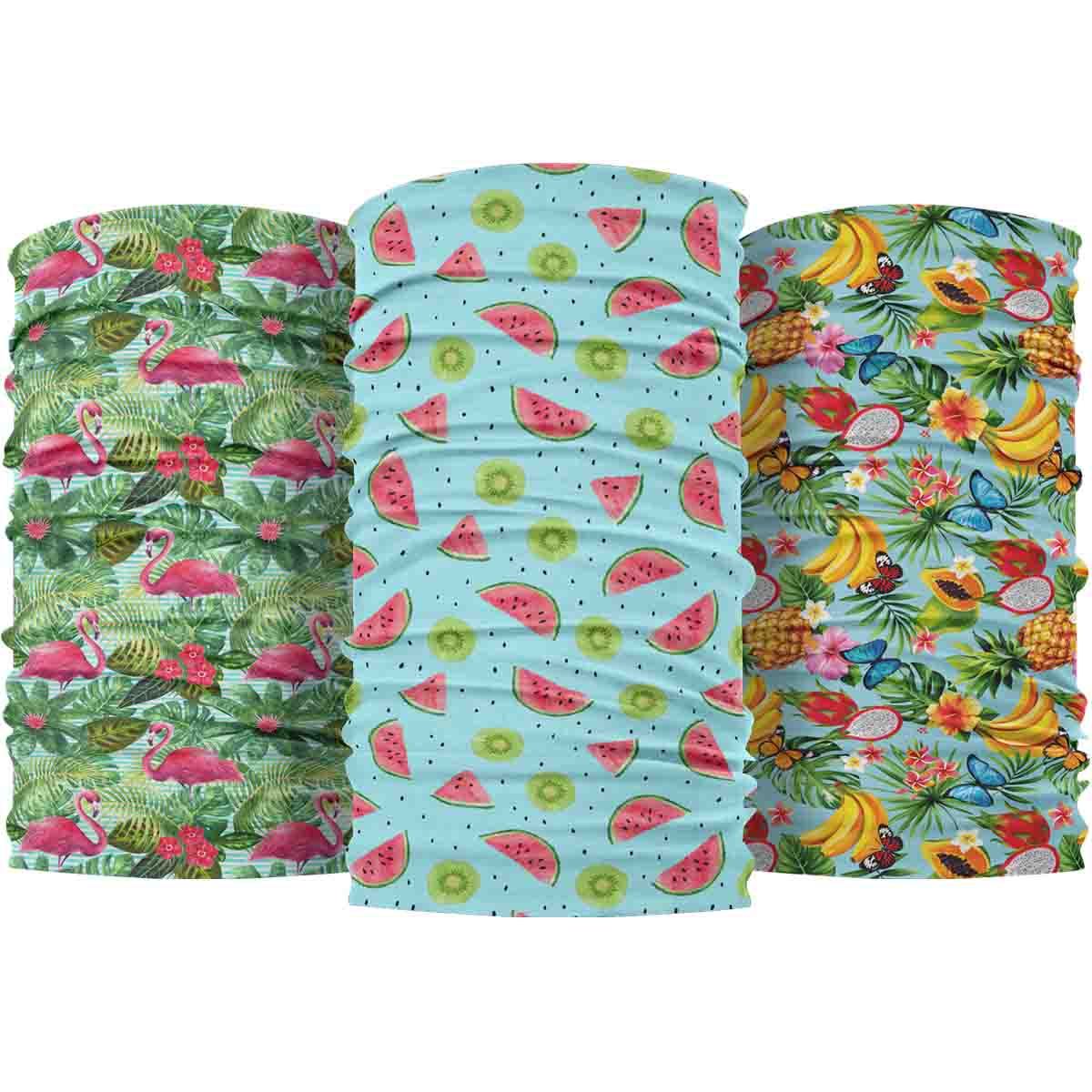 Pack Of 3 - Tropical Flamingo