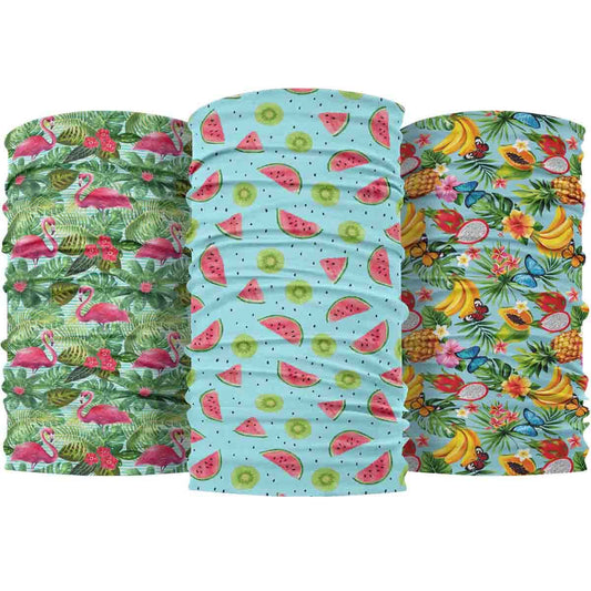 Pack Of 3 - Tropical Flamingo