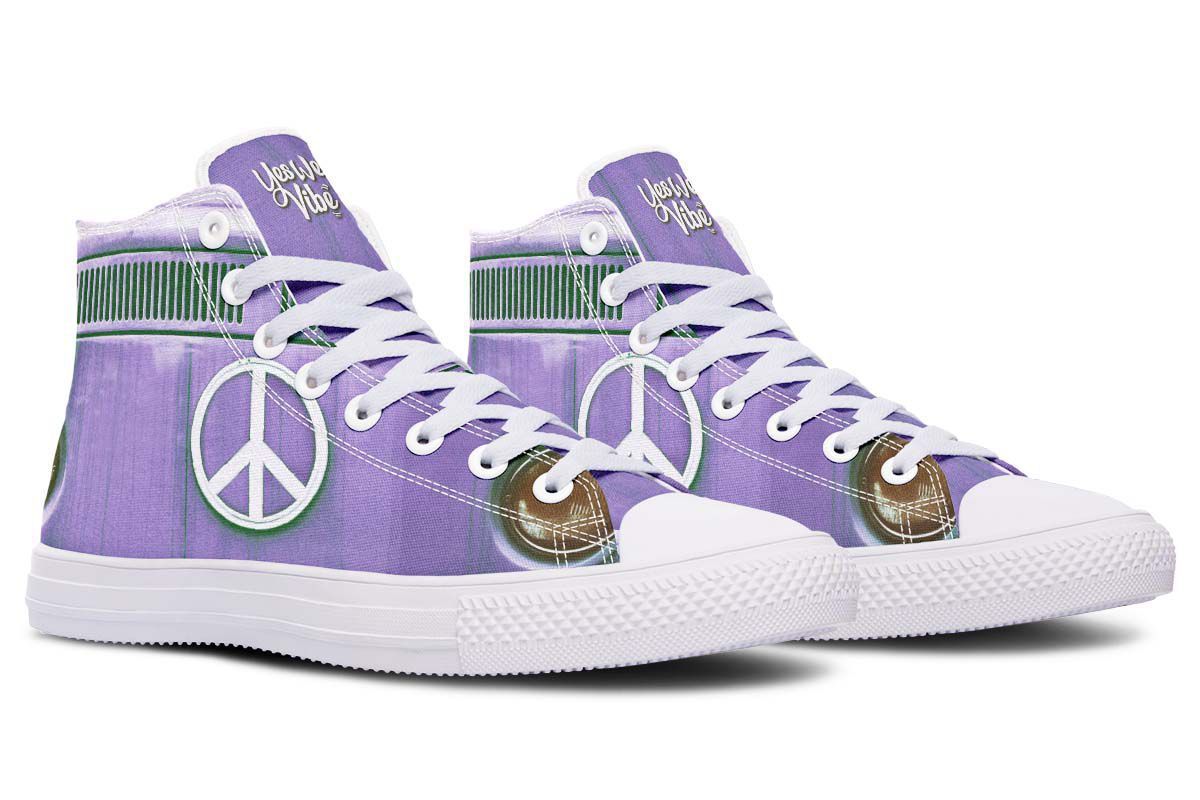 Old Hippie Van Purple