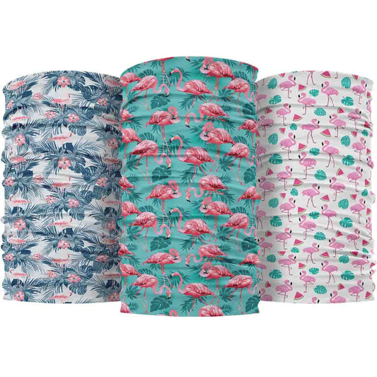 Pack Of 3 - Happy Flamingos