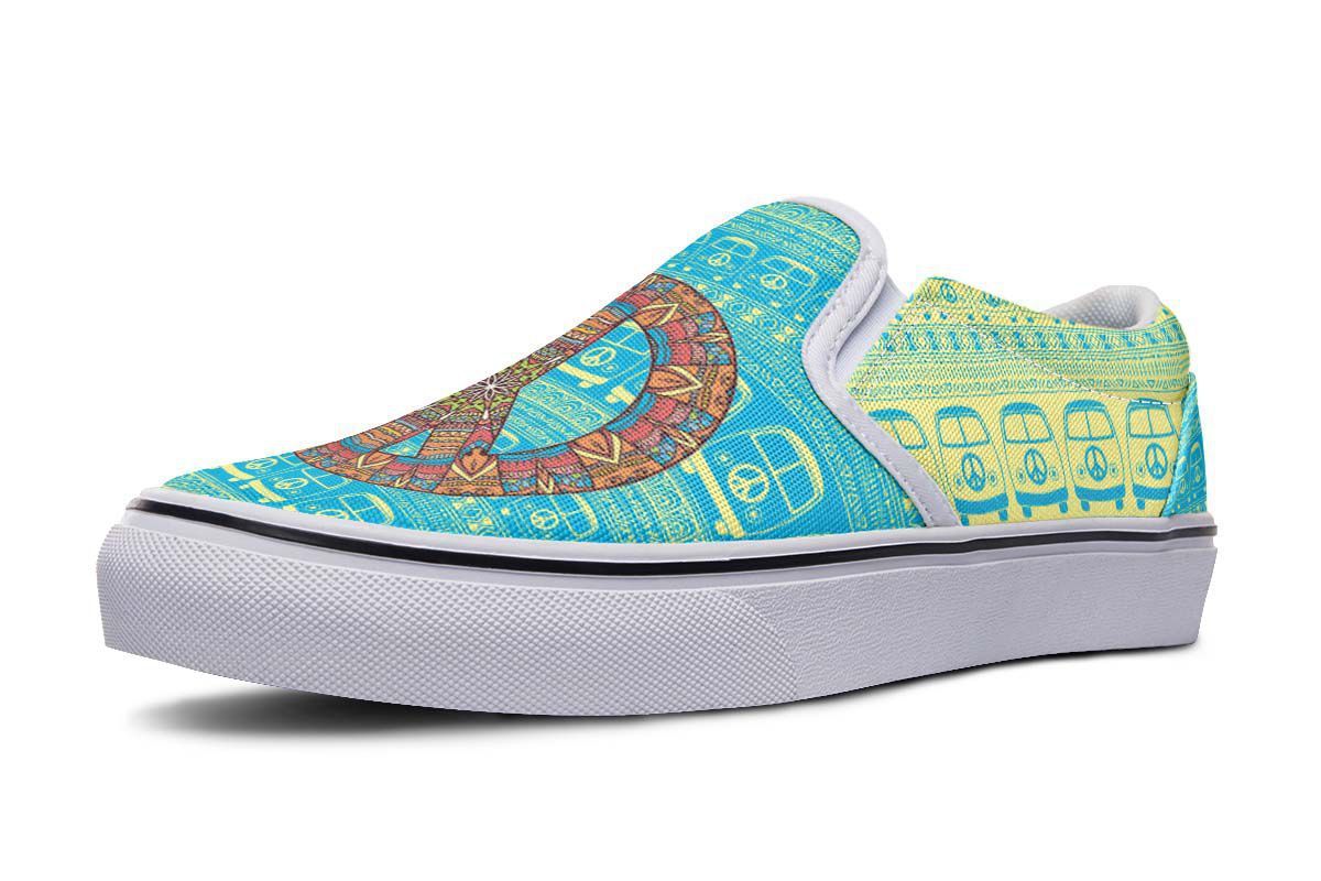 Hippie Van Peace Blue