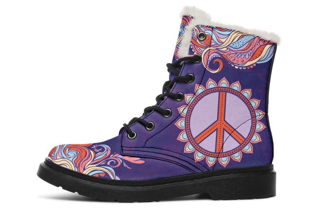 Peace Tribal Purple