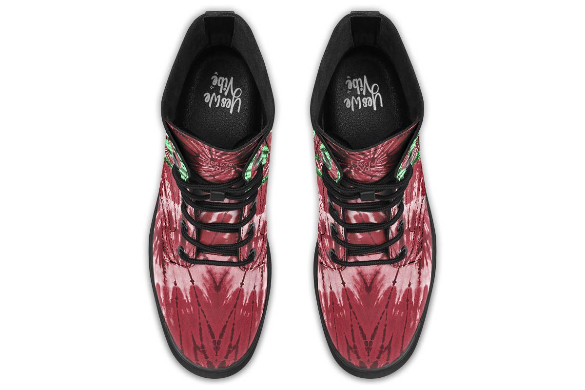 Hippie Tie Dye Red