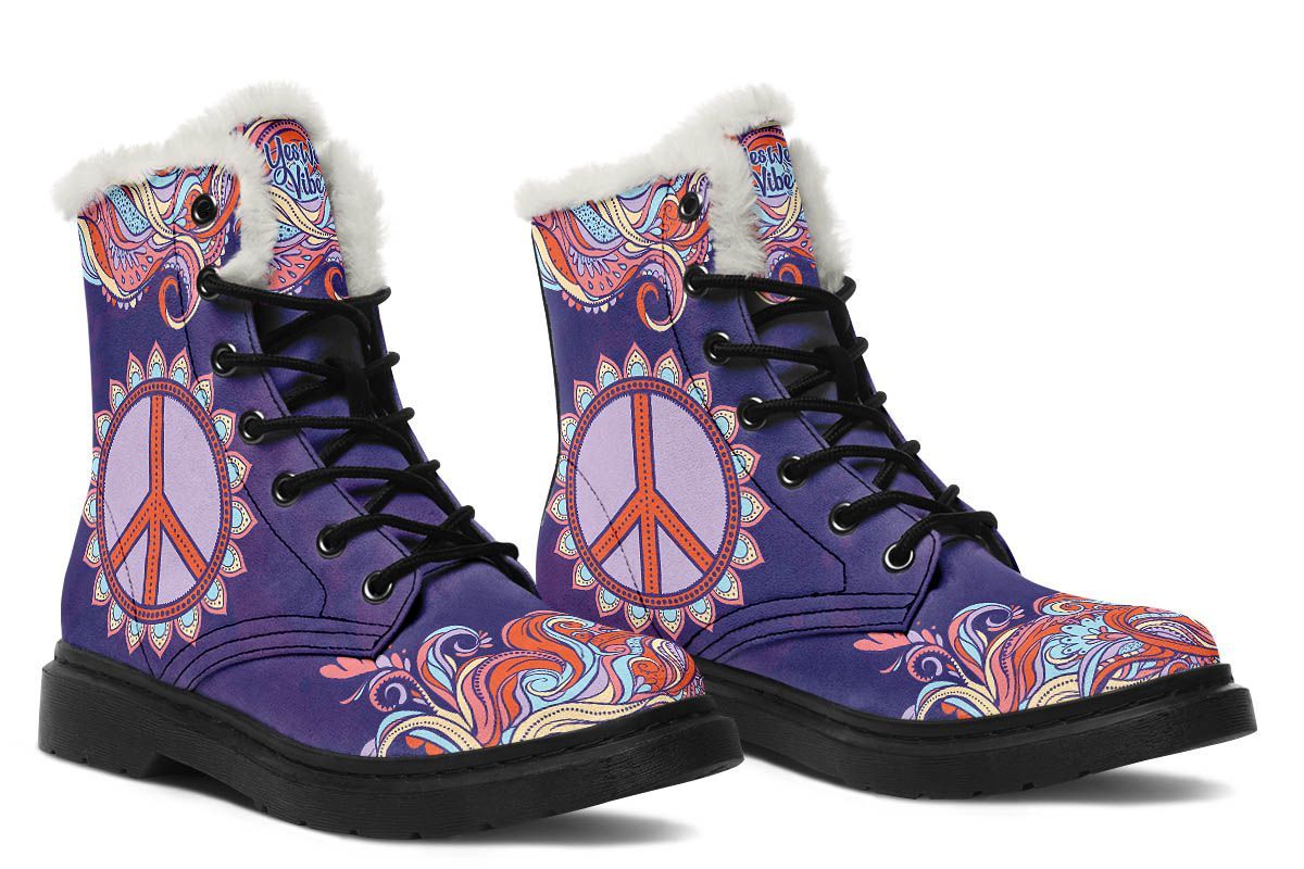 Peace Tribal Purple