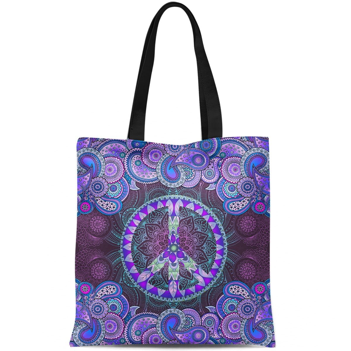 Purple Peace And Mandala