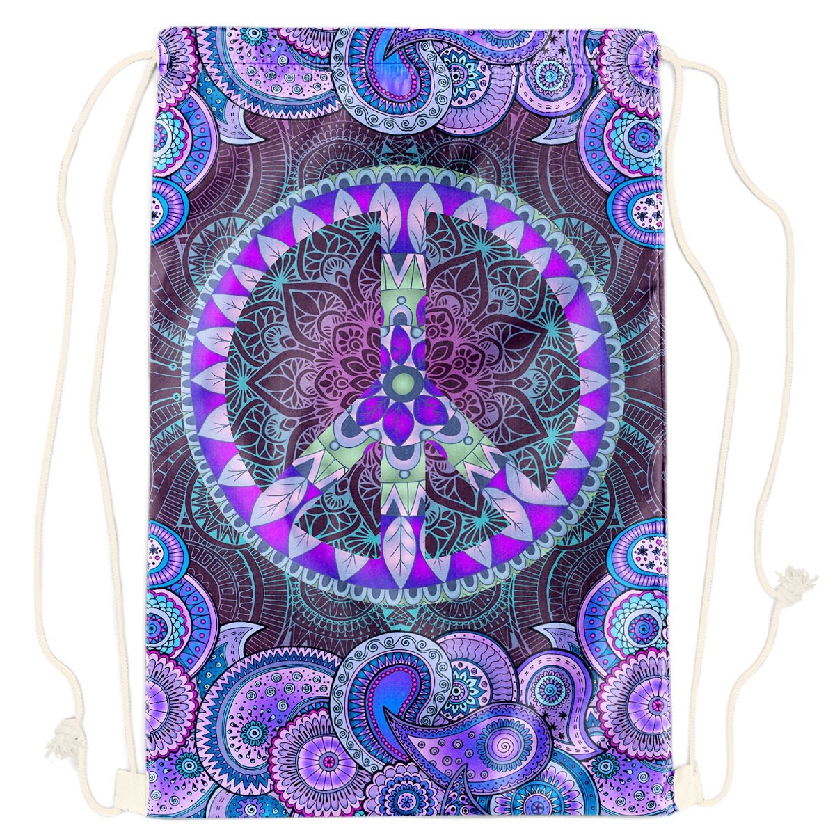 Purple Peace And Mandala