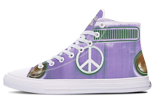 Old Hippie Van Purple