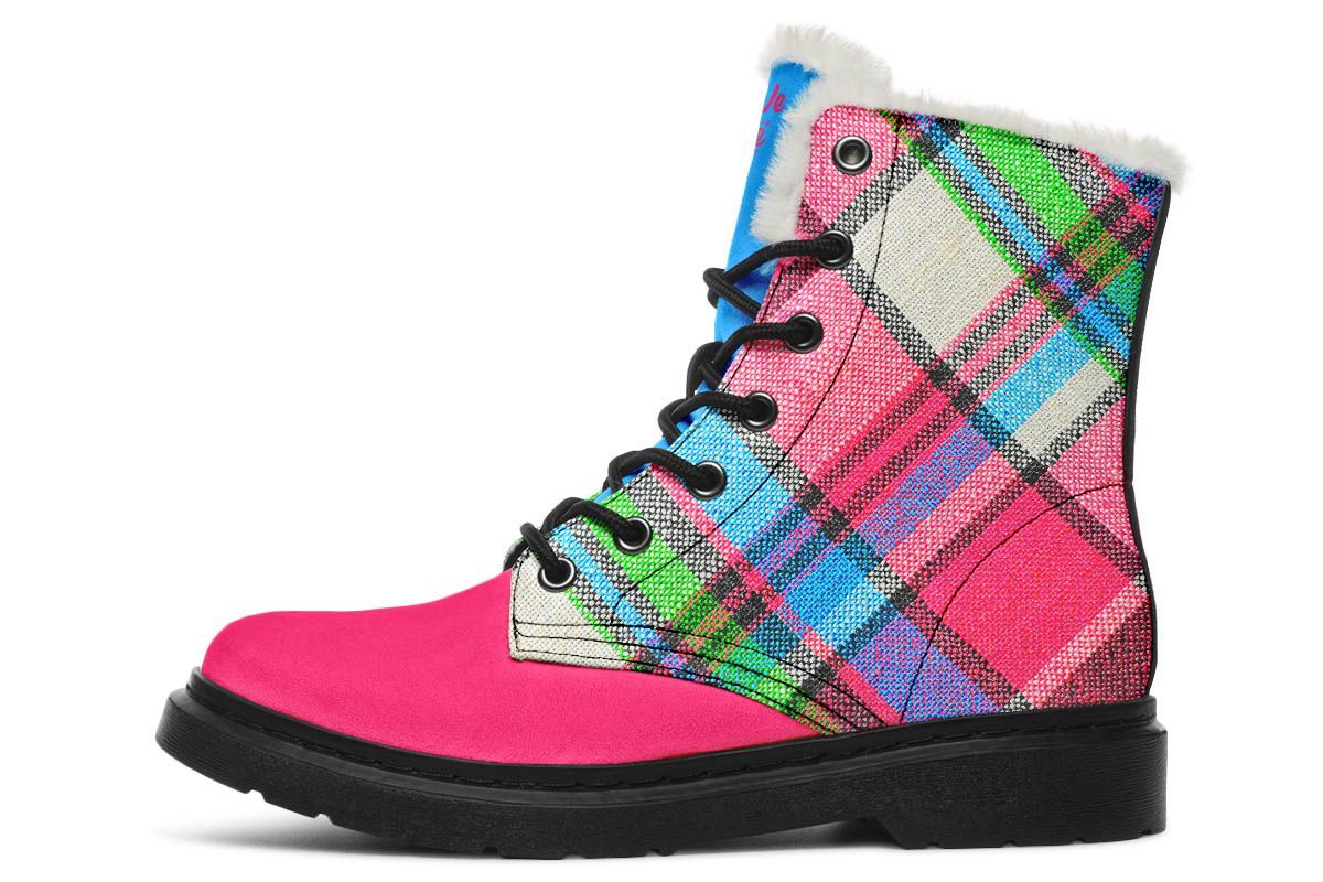 Plaid Color Pink
