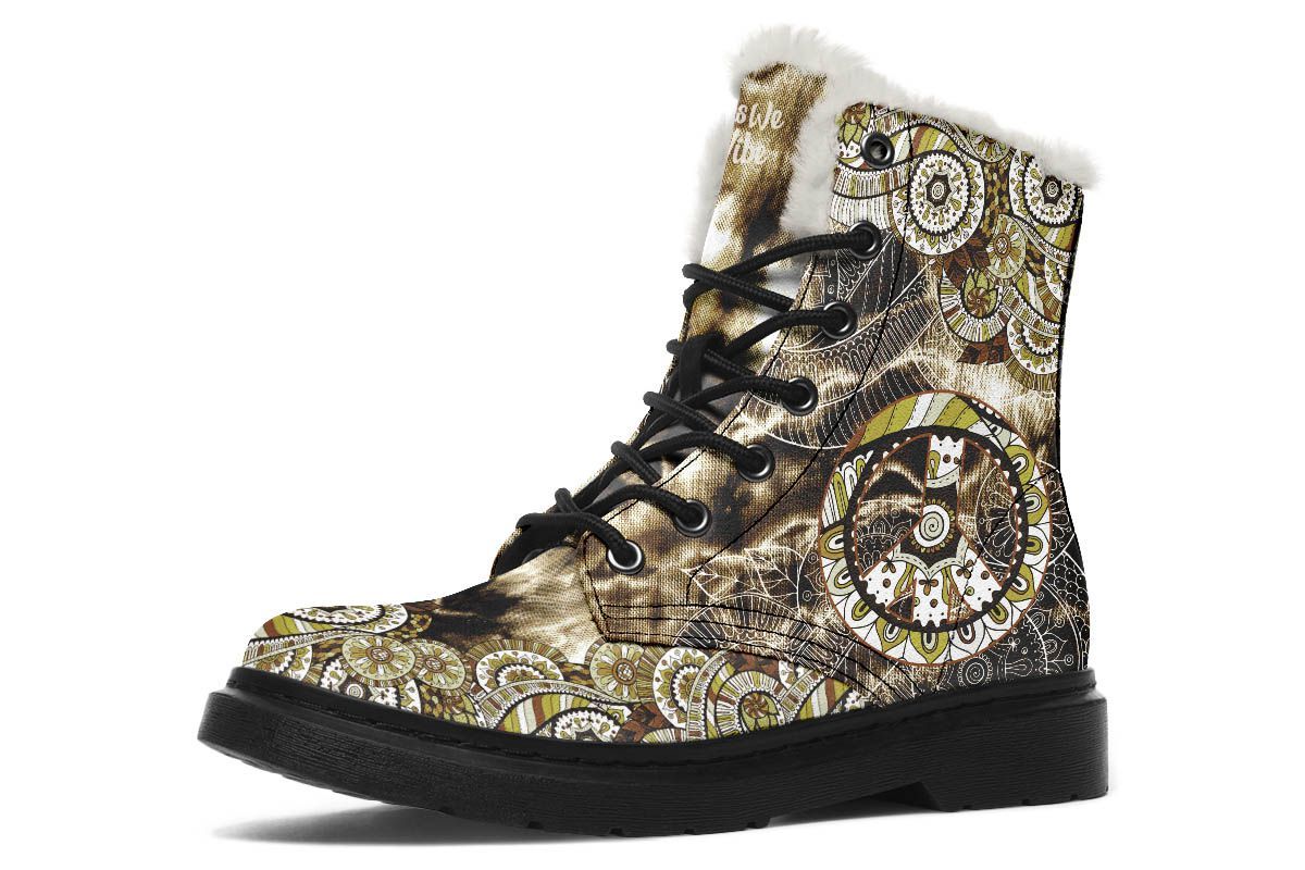 Tie Dye Mandala Gold