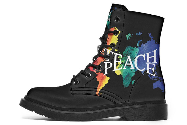 Teach Peace World Rainbow