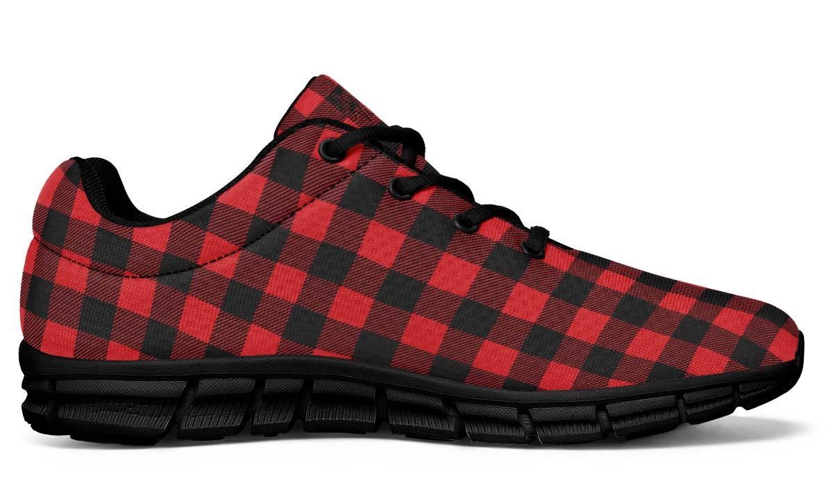 Checkered Black And Red