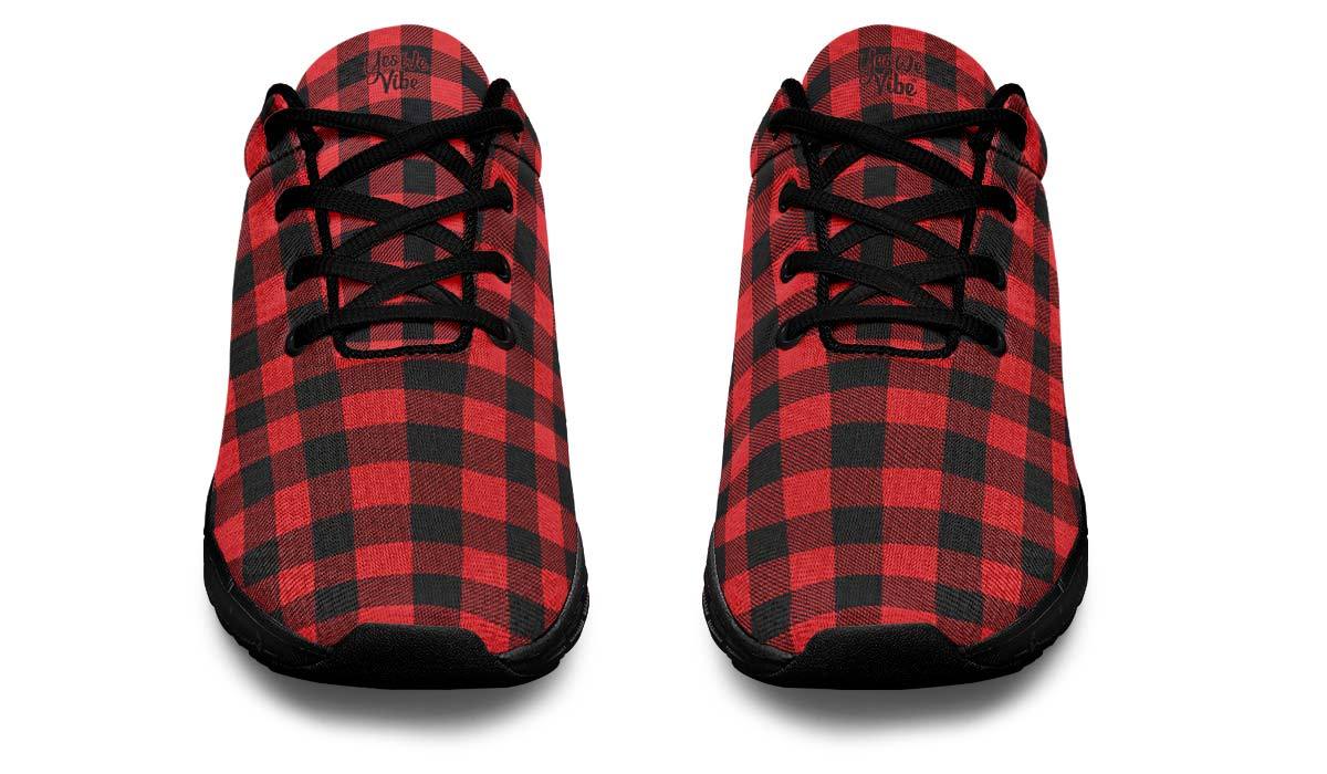 Checkered Black And Red