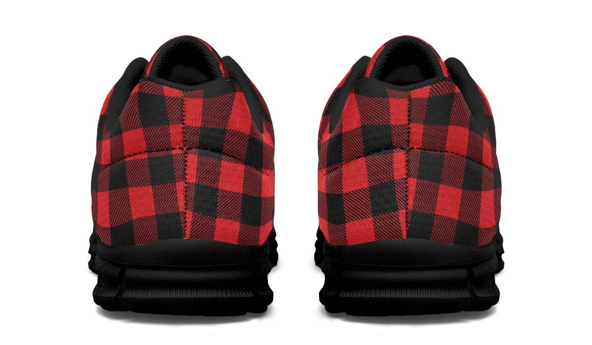 Checkered Black And Red