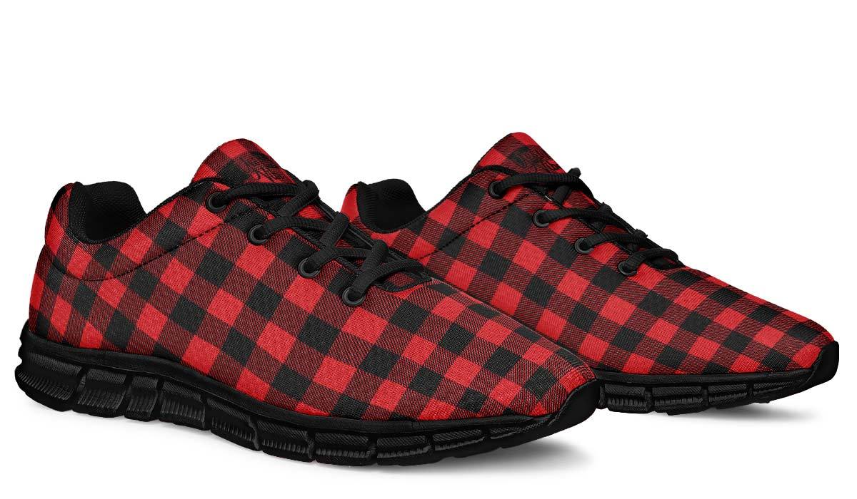 Checkered Black And Red