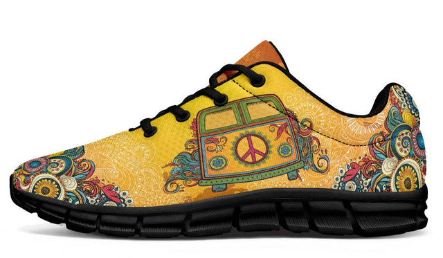 Colorful Hippie Van