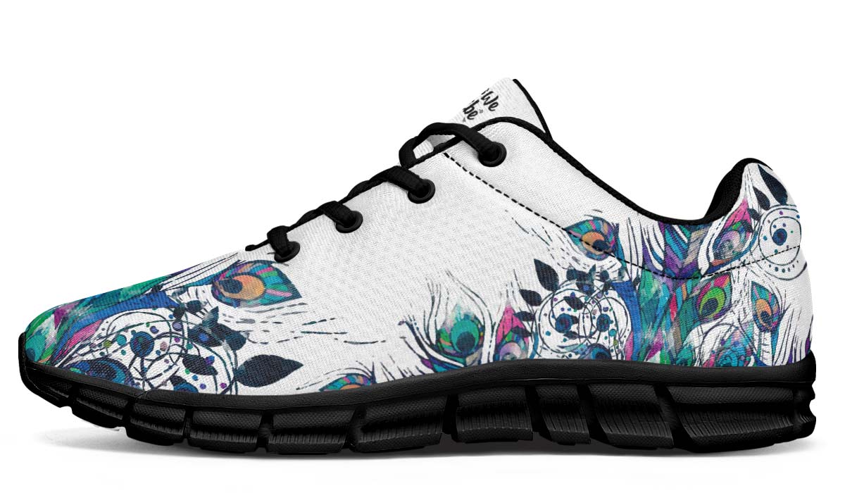 Watercolor Peacock Feather