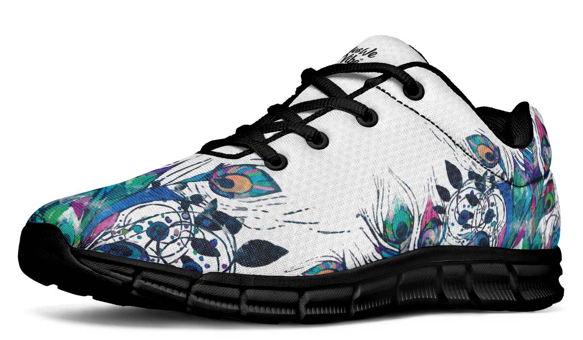 Watercolor Peacock Feather