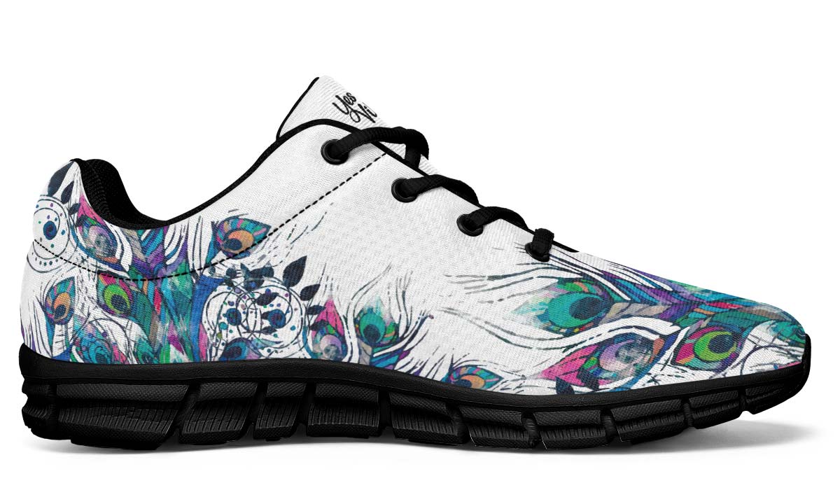 Watercolor Peacock Feather